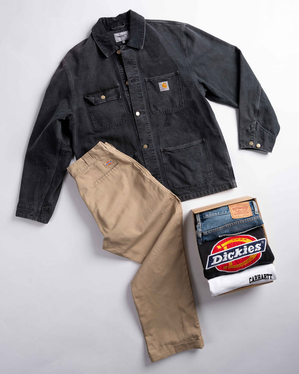 Roupas de trabalho vintage