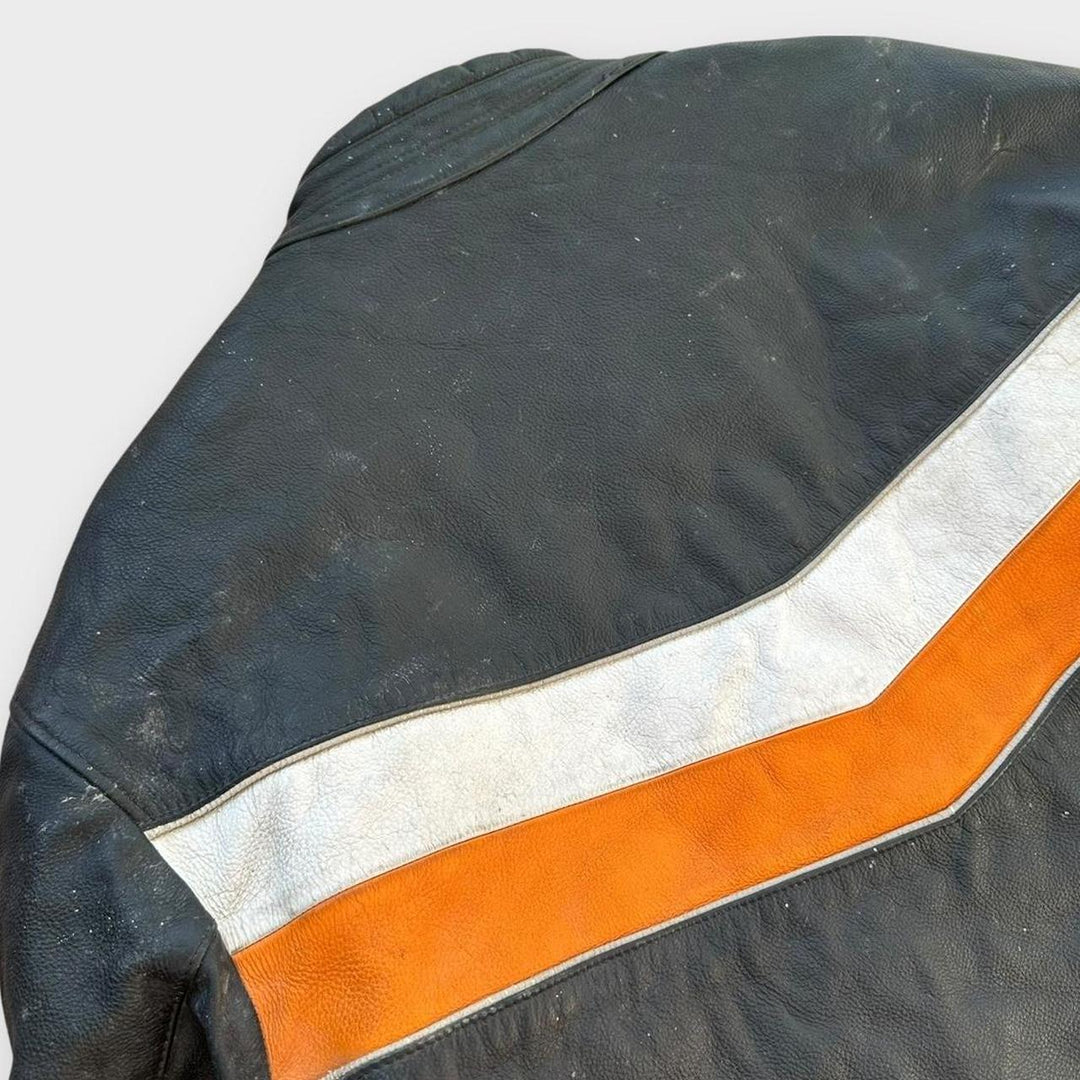 Jaqueta biker de couro Alpinestars - média (verificar medidas)