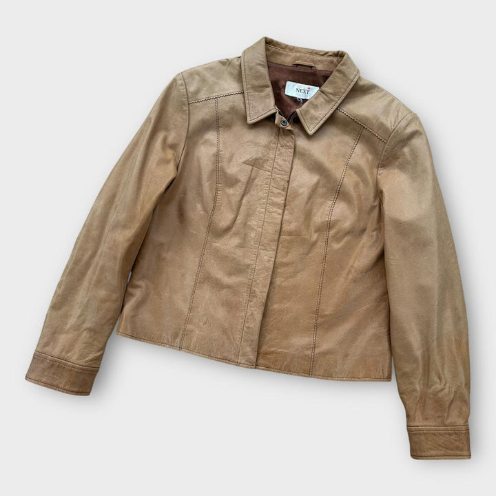 Jaqueta de couro Y2K Next - grande para mulher