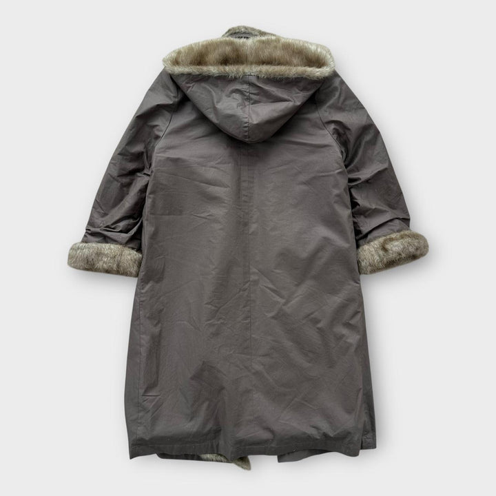 Jaqueta afegã vintage - grande feminina (verifique as medidas)