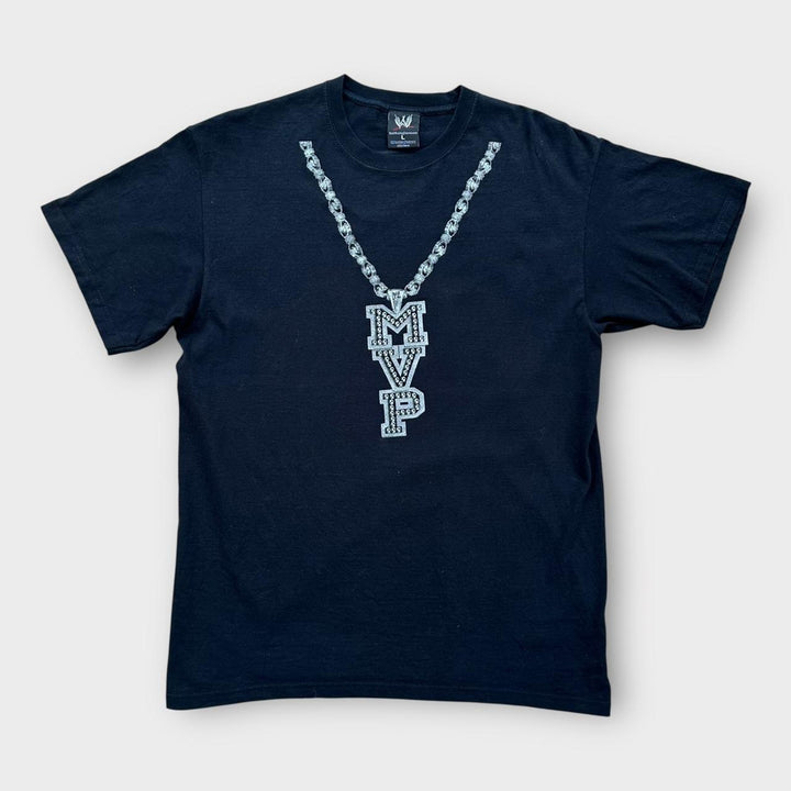 Camiseta de luta livre WWE MVP - grande