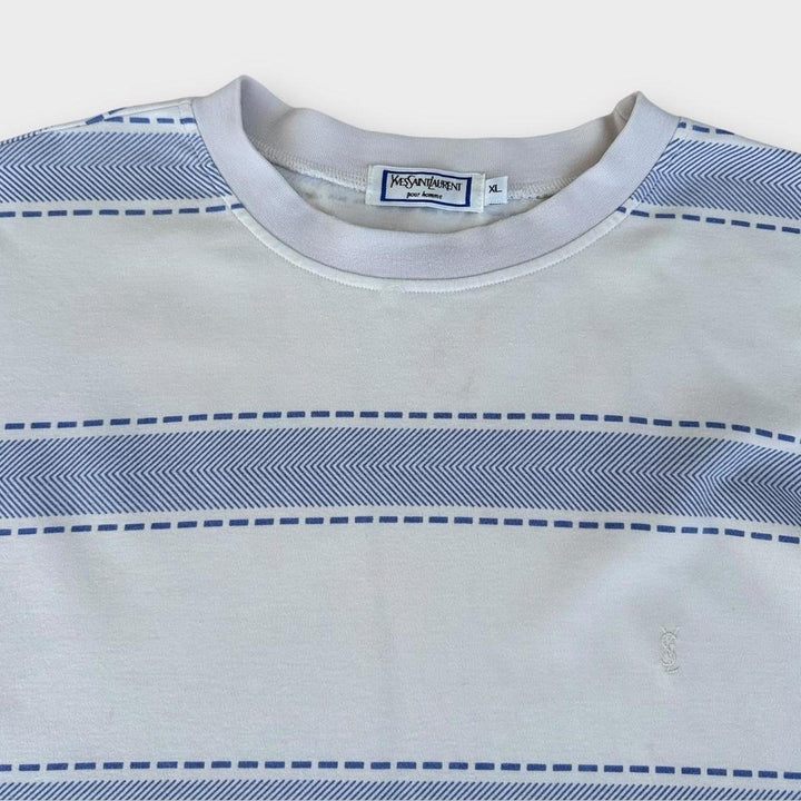 Camiseta vintage com estampa YSL - XL