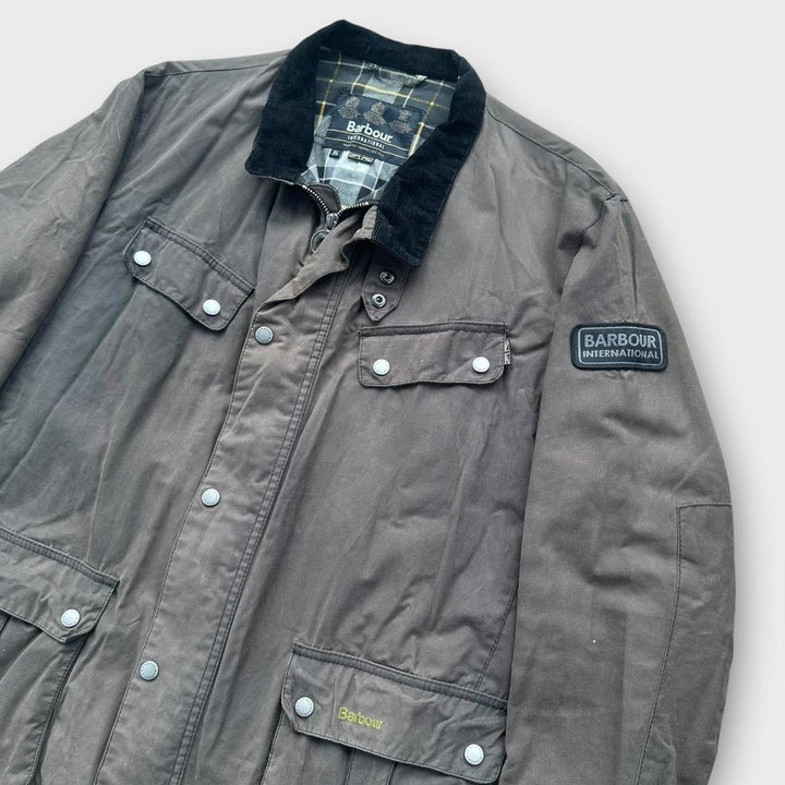 Jaqueta de cera internacional Barbour - XL