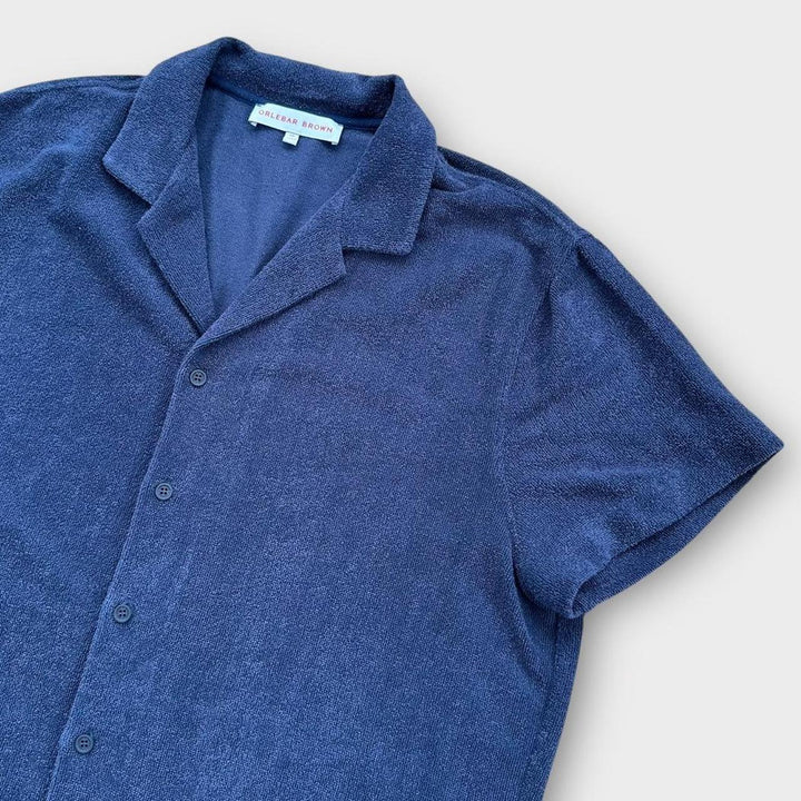 Camisa Orlebar Brown - XXL (cabe como uma larga larga)