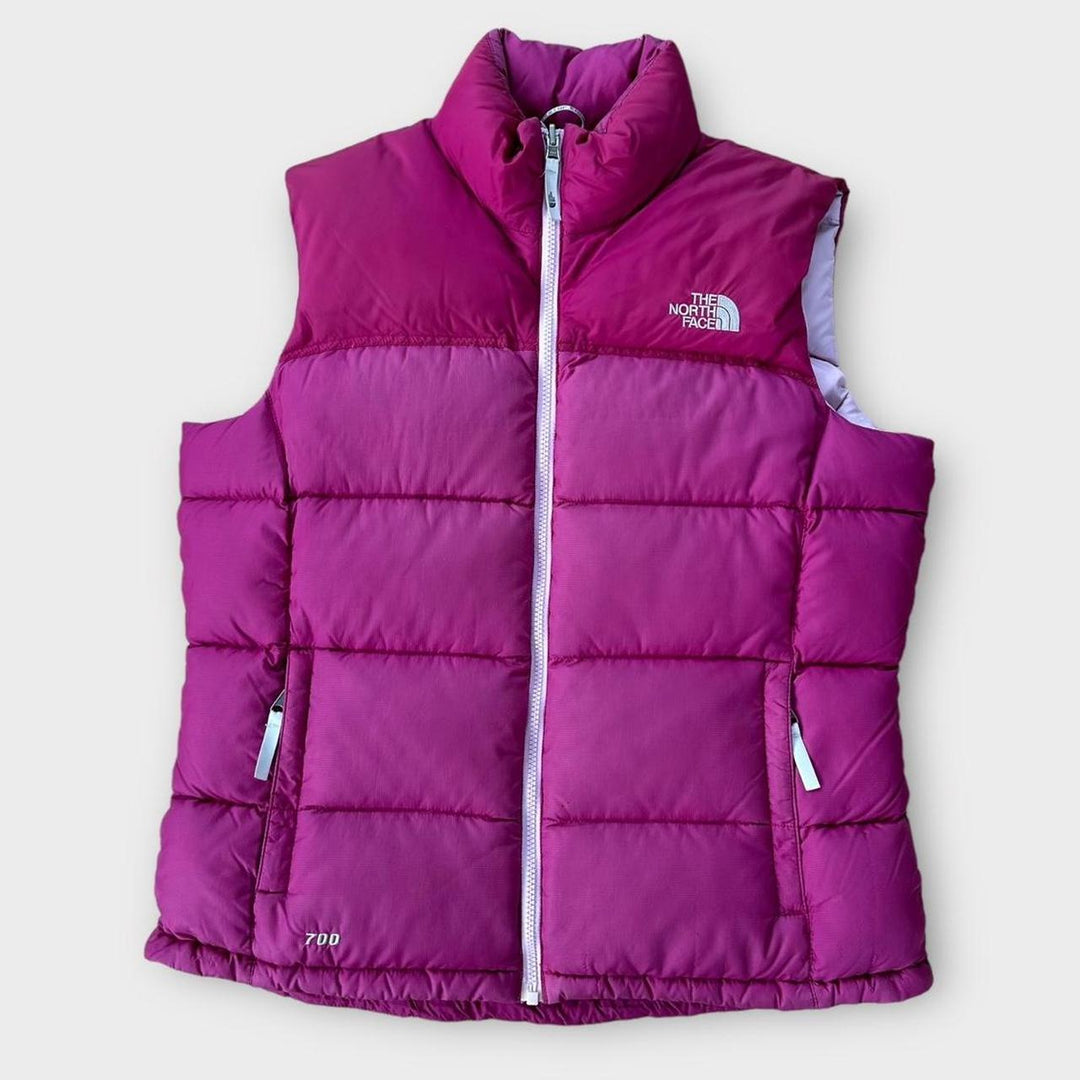 Jaqueta vintage The North Face gilet puffer - grande para mulher