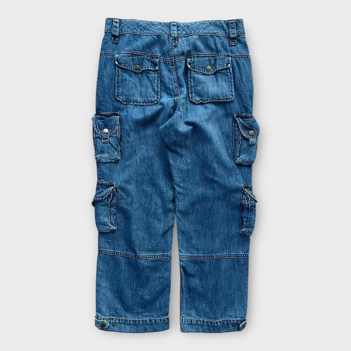 Calça cargo larga Ralph Lauren - feminino 10