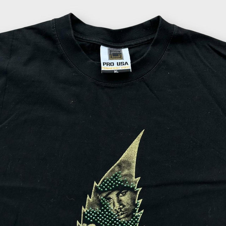 Camiseta gráfica vintage Hip-Hop - XL (folgada)