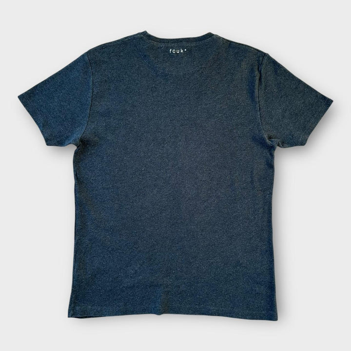 Camiseta com slogan de conexão francesa - XL (serve para médio)