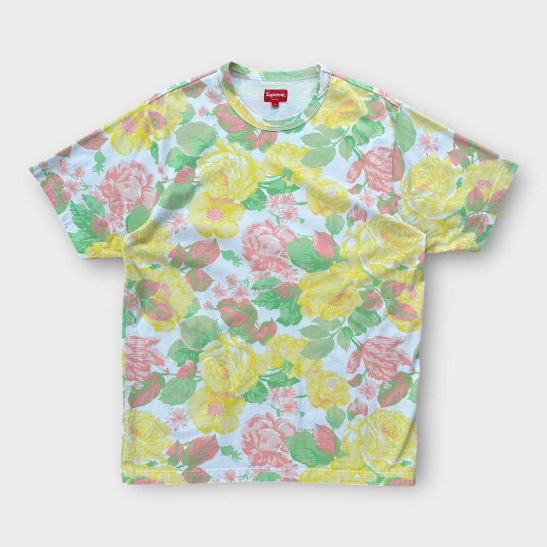 Camiseta gráfica Supreme Flowers - grande