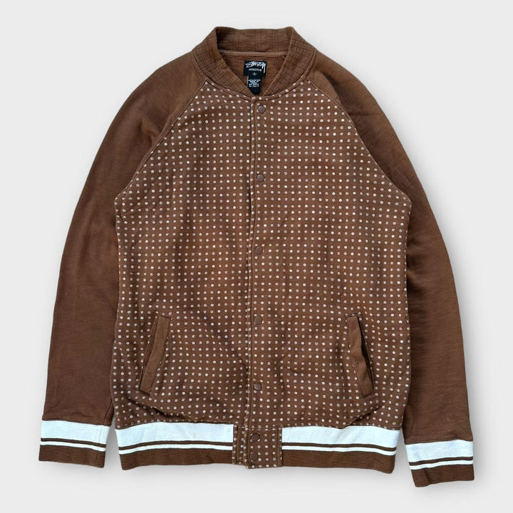 Jaqueta bomber universitária Stussy - Grande