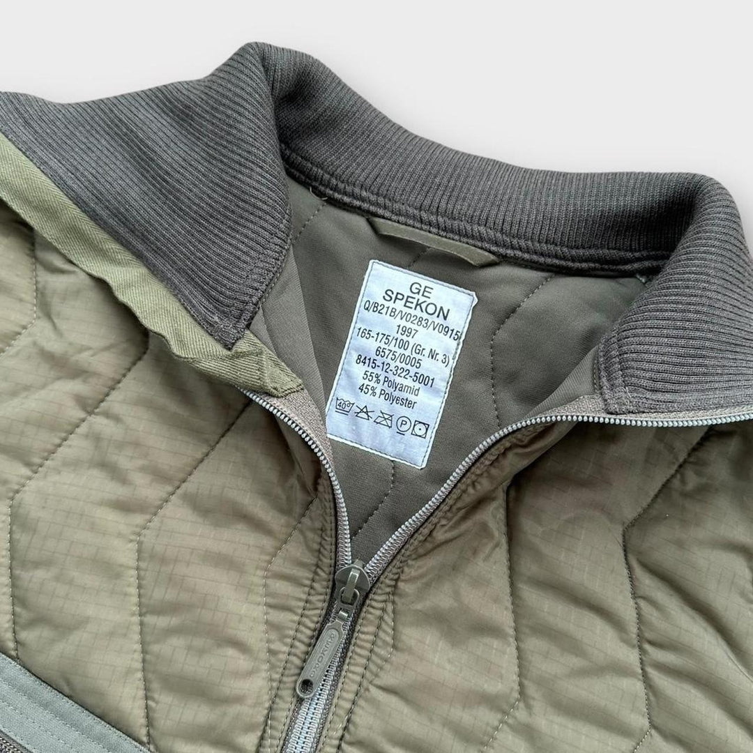 Jaqueta militar alemã vintage - média