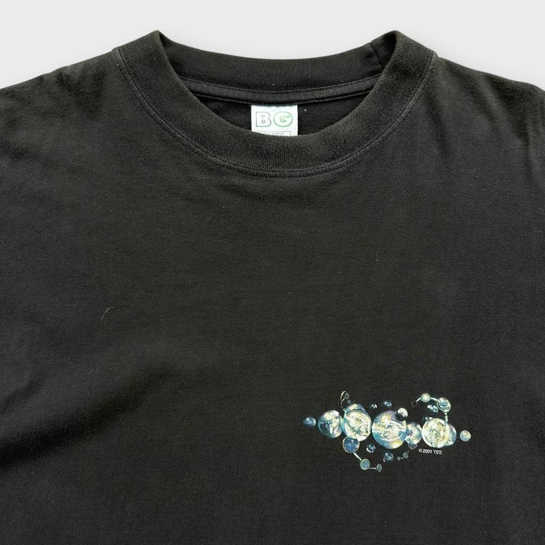 Camiseta vintage da banda sinfônica YES - XL