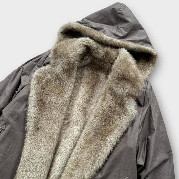 Jaqueta afegã vintage - grande feminina (verifique as medidas)