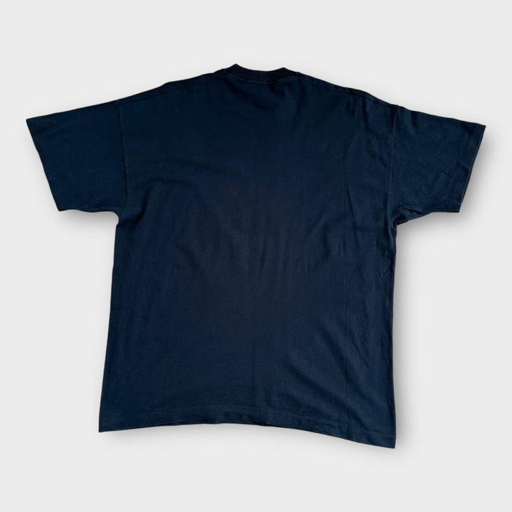 Camiseta vintage com estampa de arco forte - XL