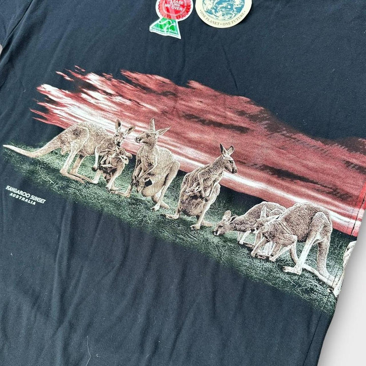 Camiseta com estampa canguru Planet Earth - XL