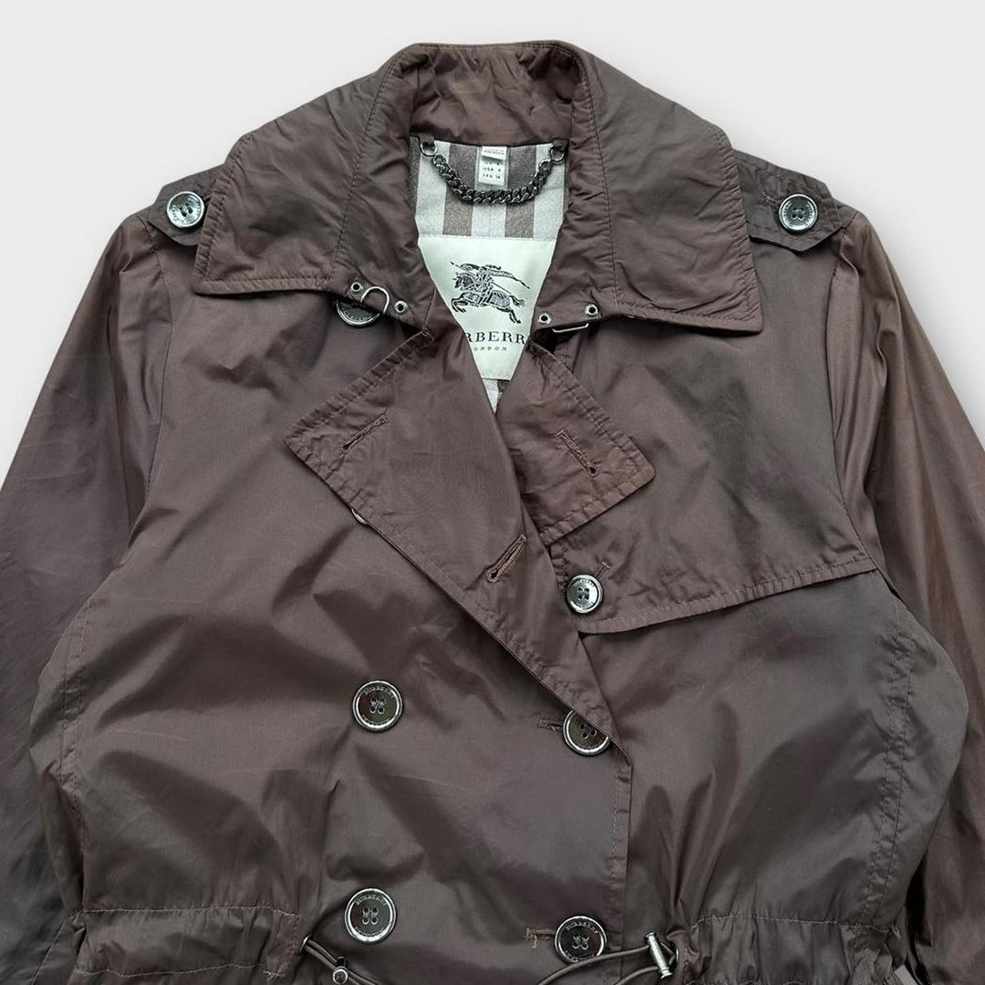 Trench coat vintage de nylon Burberry - UK6