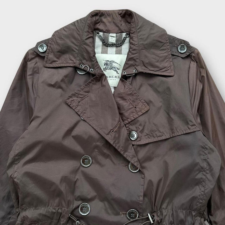 Trench coat vintage de nylon Burberry - UK6