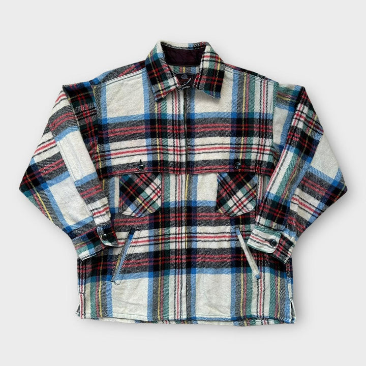 Jaqueta de flanela de lã Johnson Woolen Mills - Grande