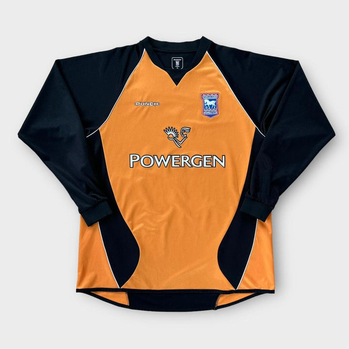 Camisa de futebol do Ipswich Town 2003/04 Top de goleiro - XL