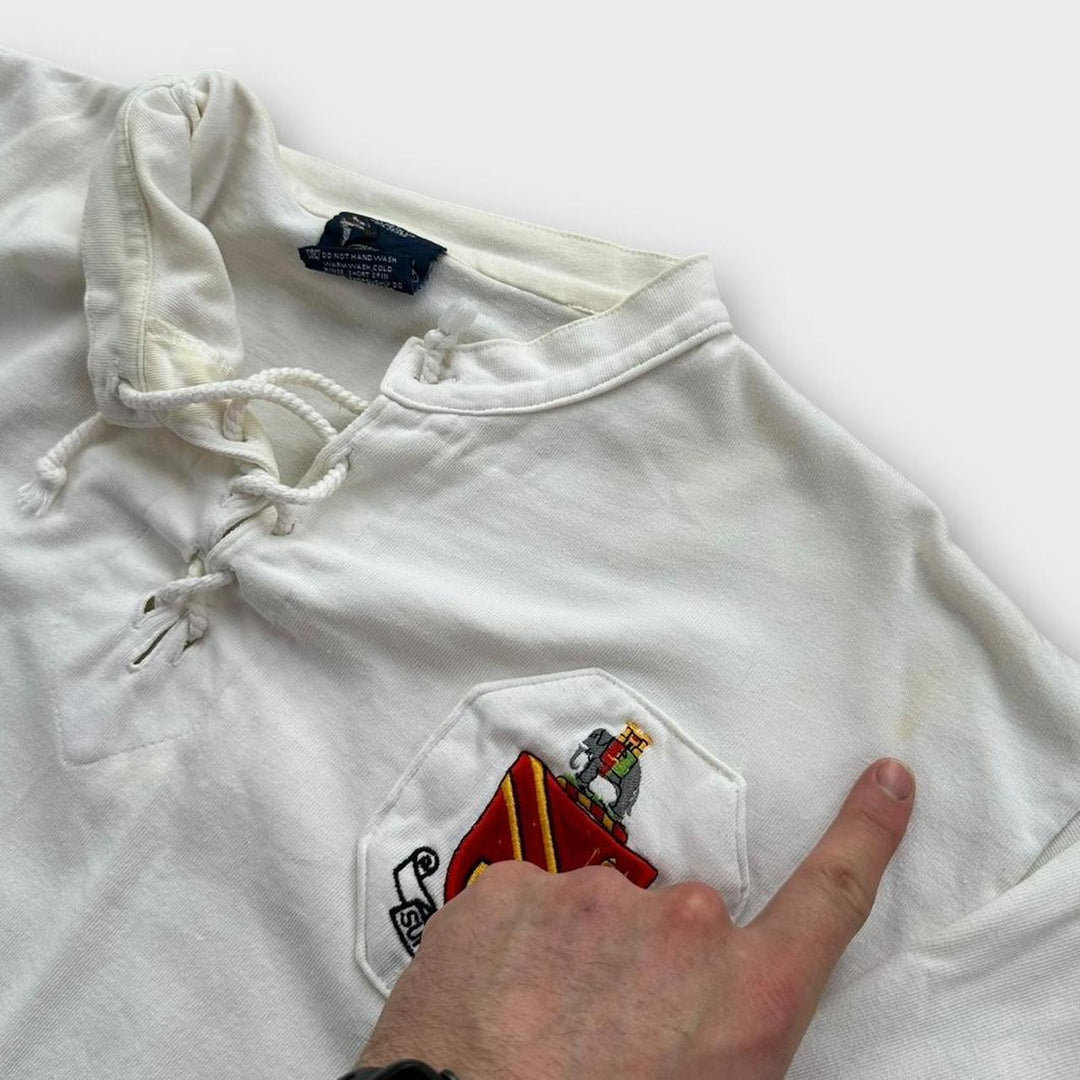 Top de futebol vintage do Bolton Wanderers - XL