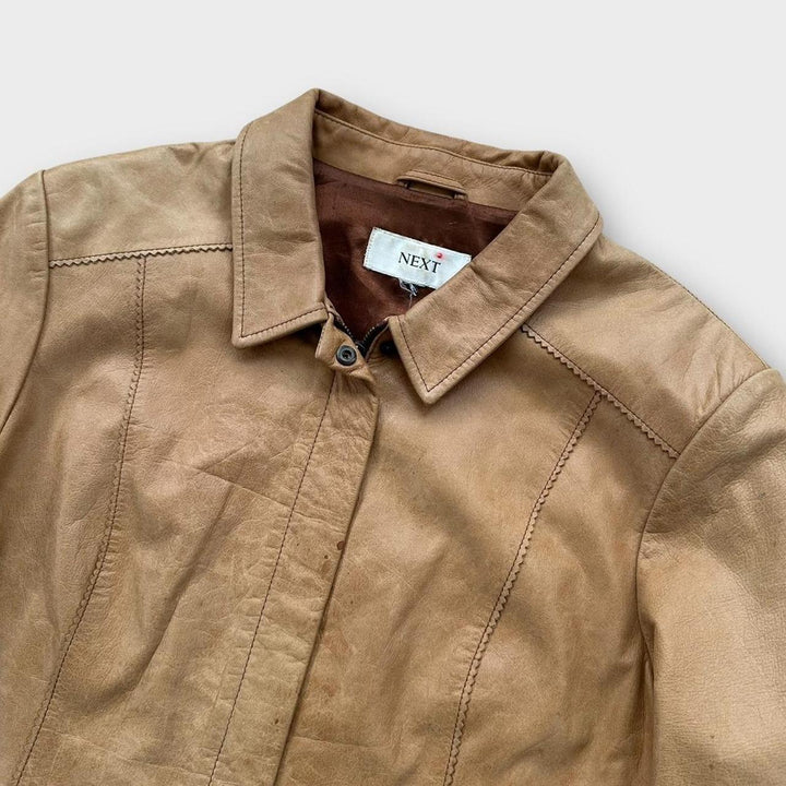 Jaqueta de couro Y2K Next - grande para mulher