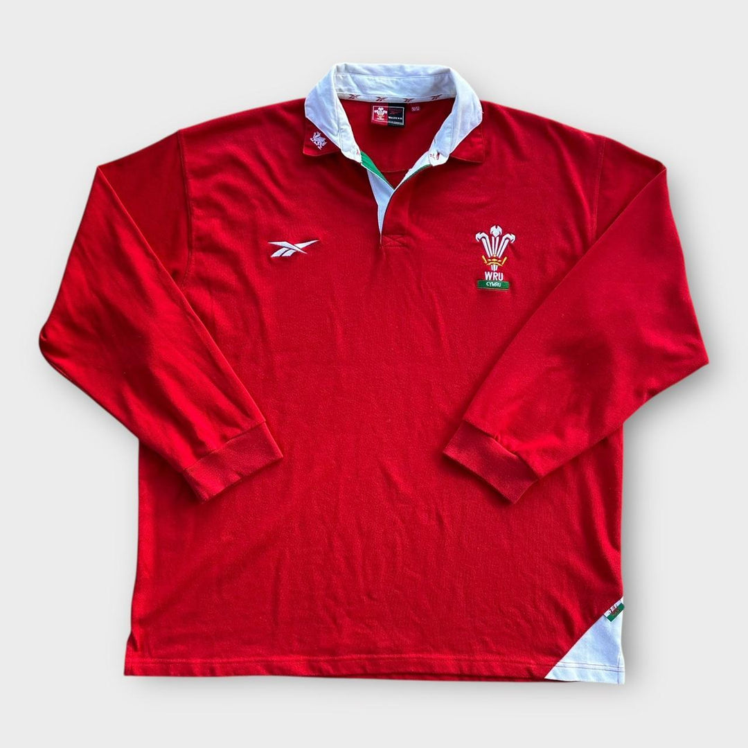 Top de rugby vintage do País de Gales - XXXL