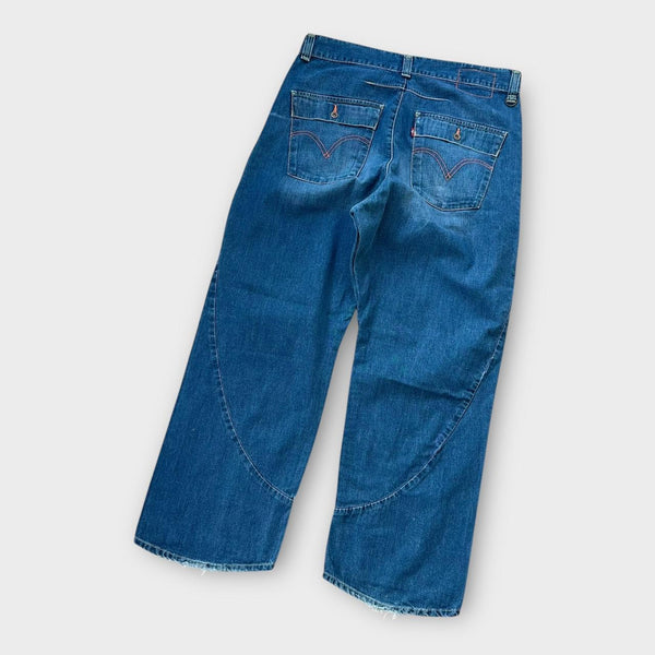 Jeans baggy Levi's torcidos - cintura 34