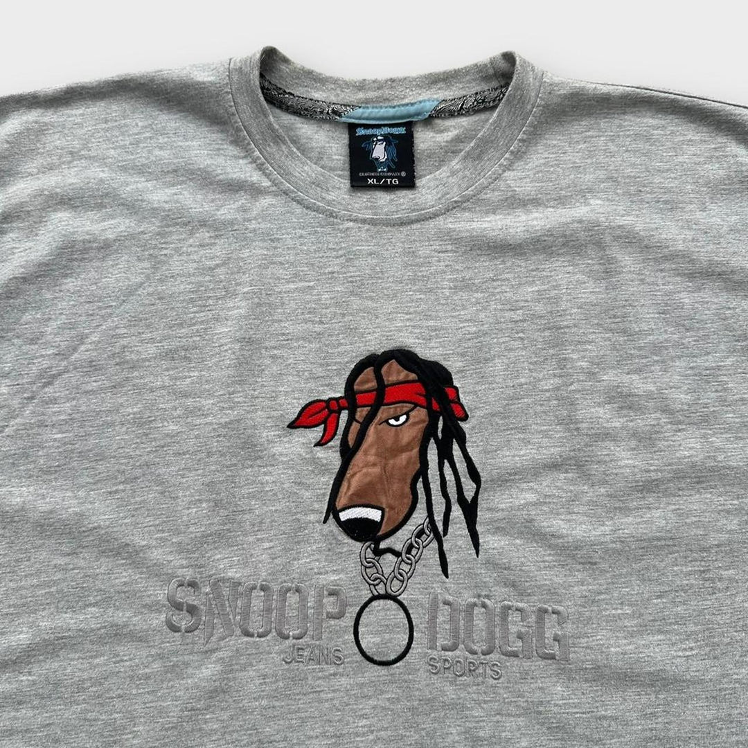 Empresa de roupas Snoop Dogg soletra camiseta - XL