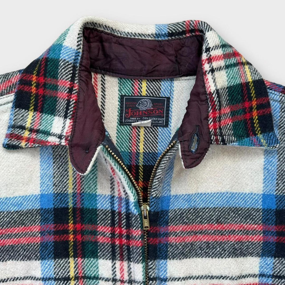 Jaqueta de flanela de lã Johnson Woolen Mills - Grande