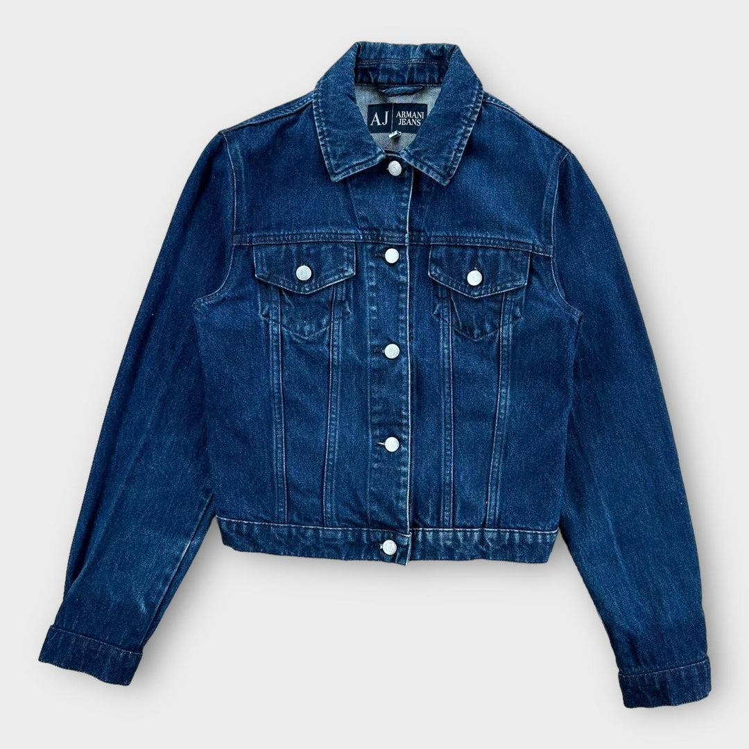 Jaqueta jeans Armani jeans - uk12 (VER MEDIDAS)