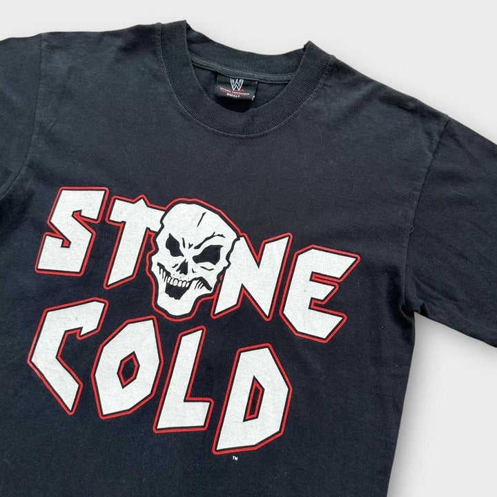 Camiseta de luta livre Steve Austin fria como pedra - pequena