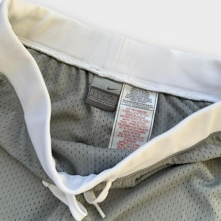 Calças largas Nike Y2K - médias femininas (elásticas com cordão)