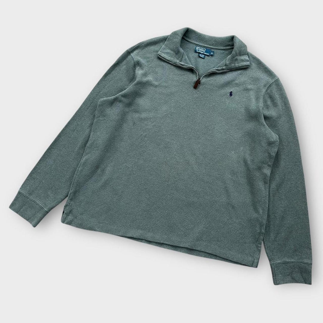 Polo Ralph Lauren Suéter com zíper de um quarto - XL