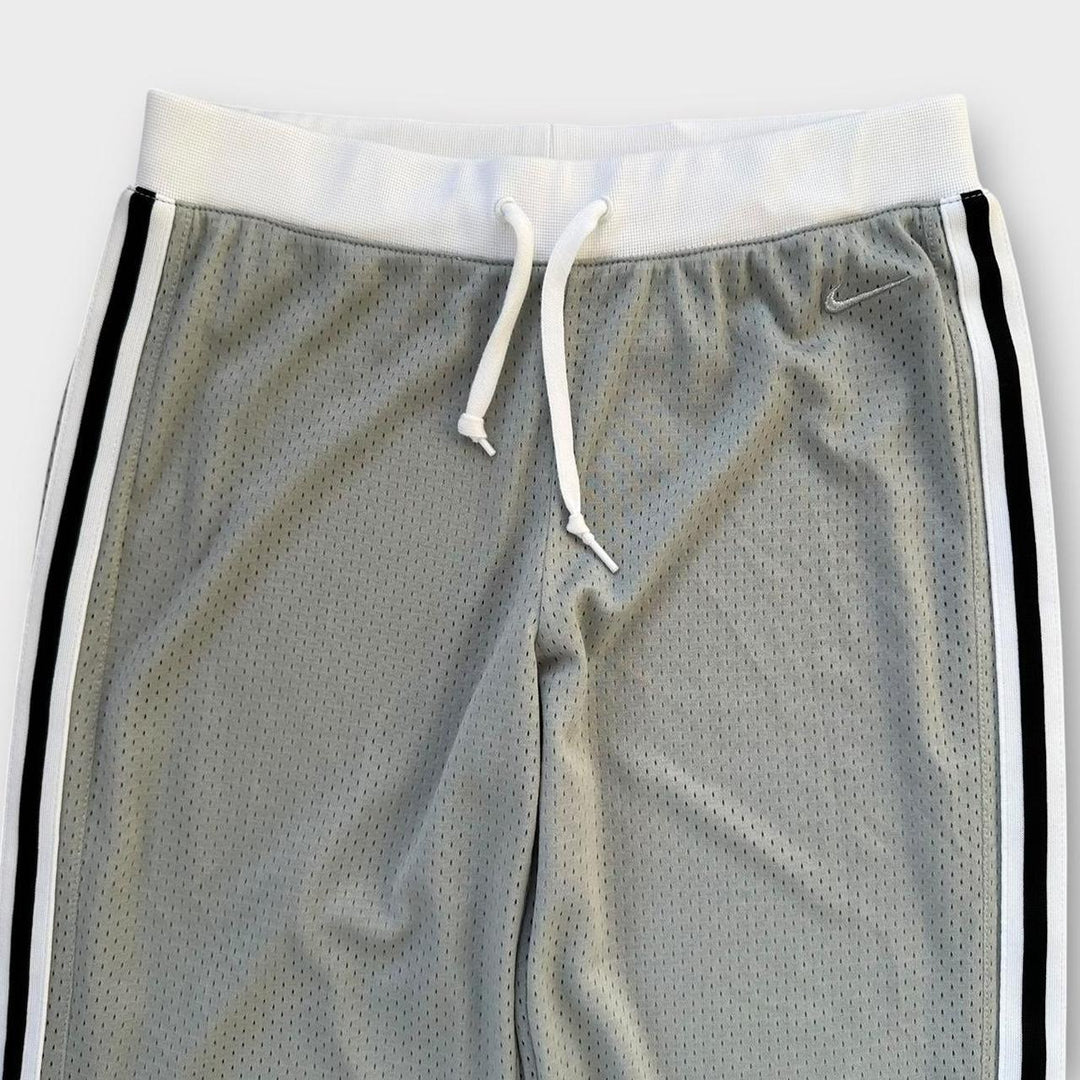 Calças largas Nike Y2K - médias femininas (elásticas com cordão)