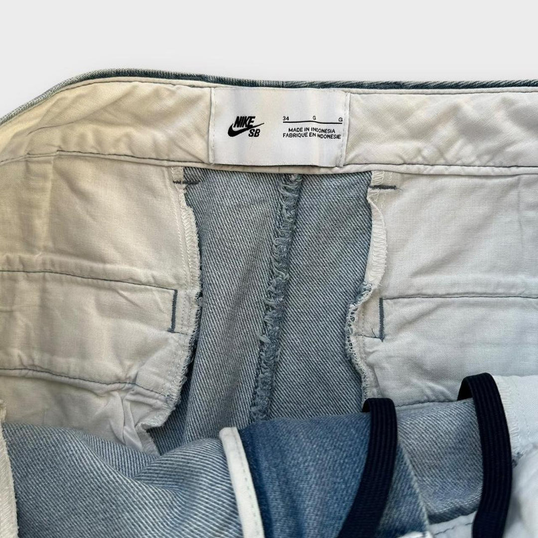 Calça jeans Nike SB com cintura de 34 polegadas