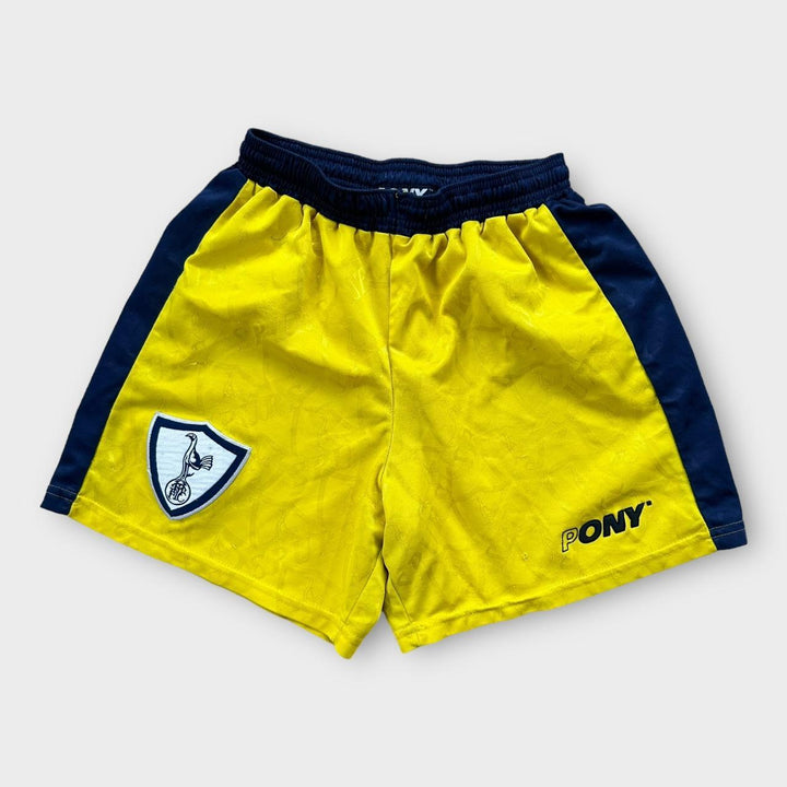 Shorts vintage do Tottenham - meninos grandes (cabem como um XS)