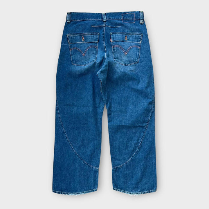 Jeans baggy Levi's torcidos - cintura 34