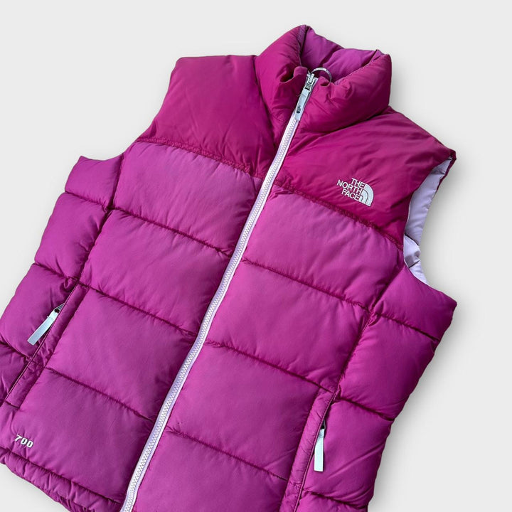 Jaqueta vintage The North Face gilet puffer - grande para mulher
