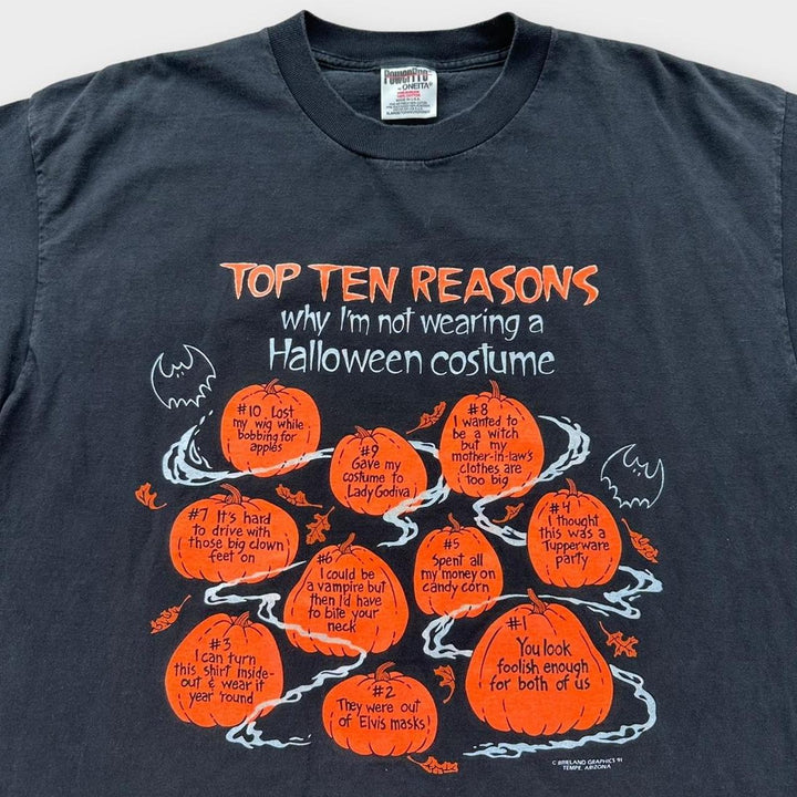 Camiseta vintage de Halloween - XL