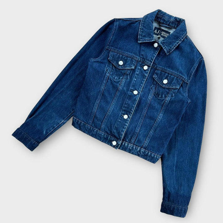 Jaqueta jeans Armani jeans - uk12 (VER MEDIDAS)