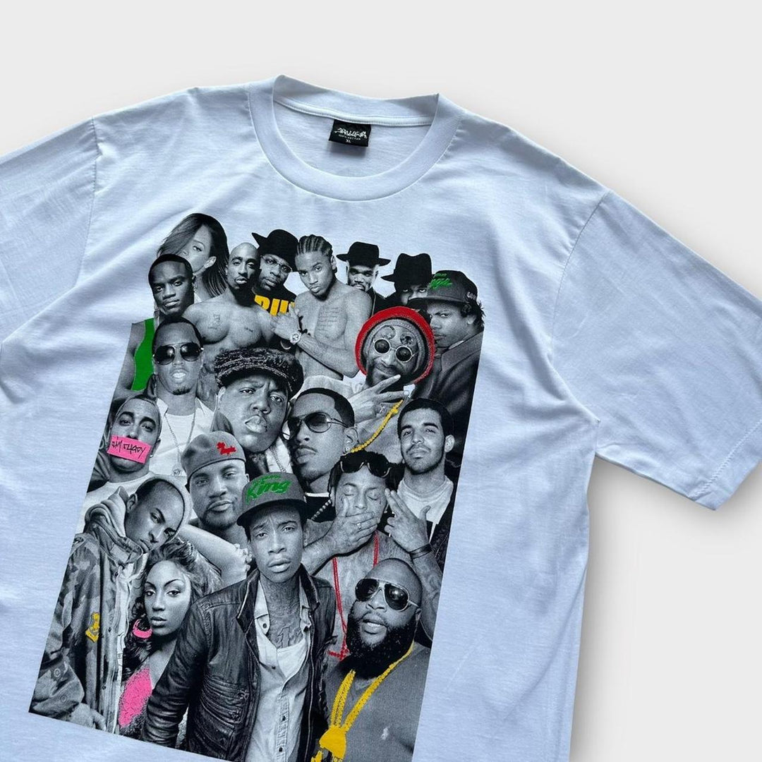 Camiseta gráfica Y2K Hip-hop - XL