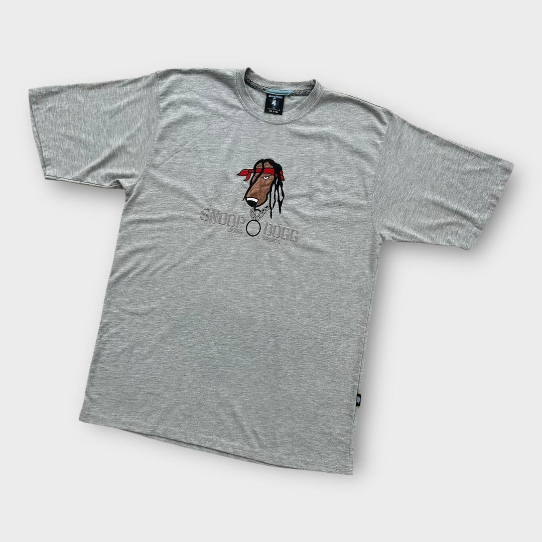 Empresa de roupas Snoop Dogg soletra camiseta - XL