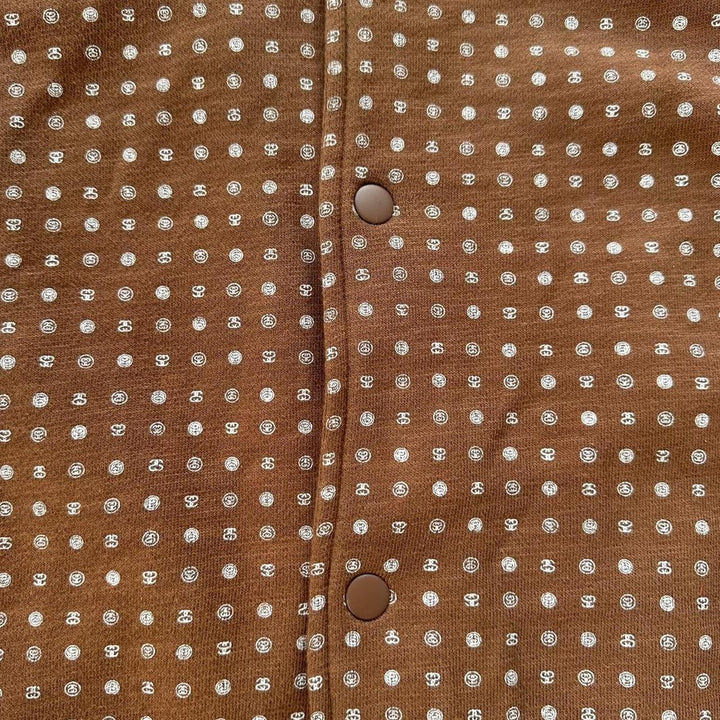 Jaqueta bomber universitária Stussy - Grande