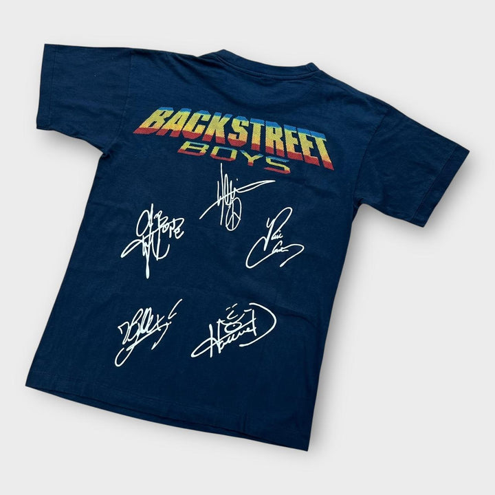 Camiseta vintage dos Backstreet Boys - média