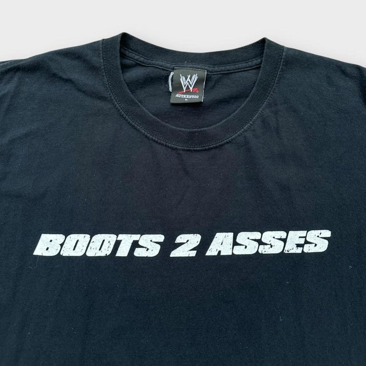 Camiseta de luta livre WWE The Rock - grande