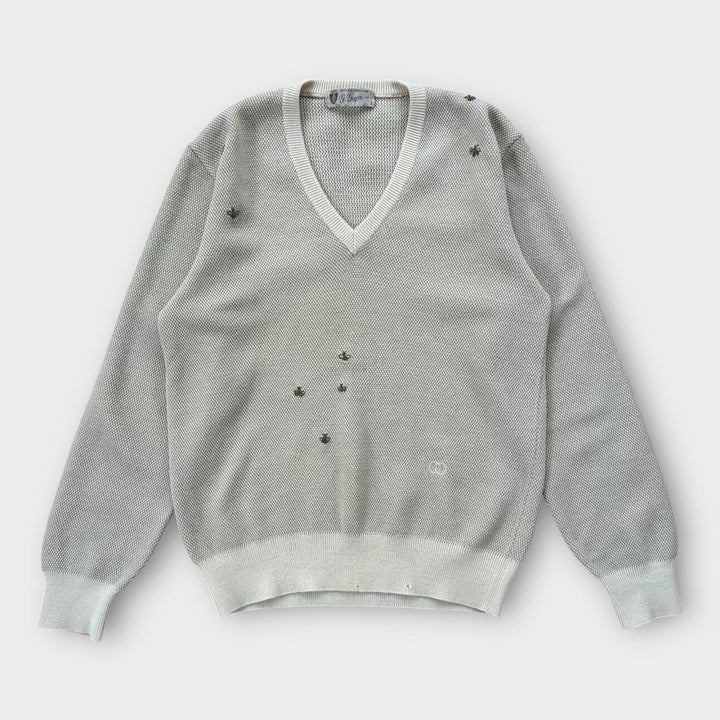 Suéter de malha Gucci vintage dos anos 90 - médio