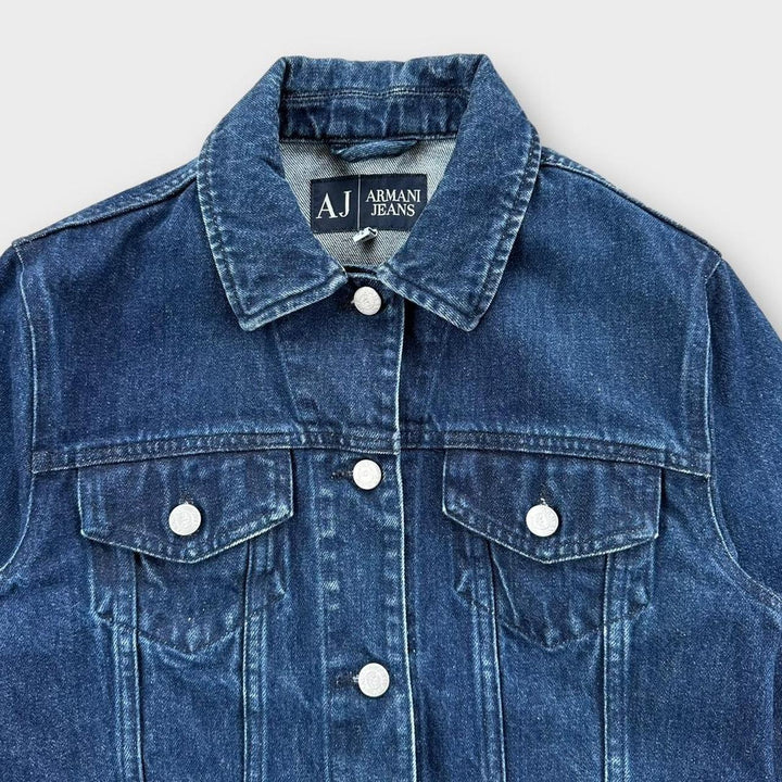 Jaqueta jeans Armani jeans - uk12 (VER MEDIDAS)