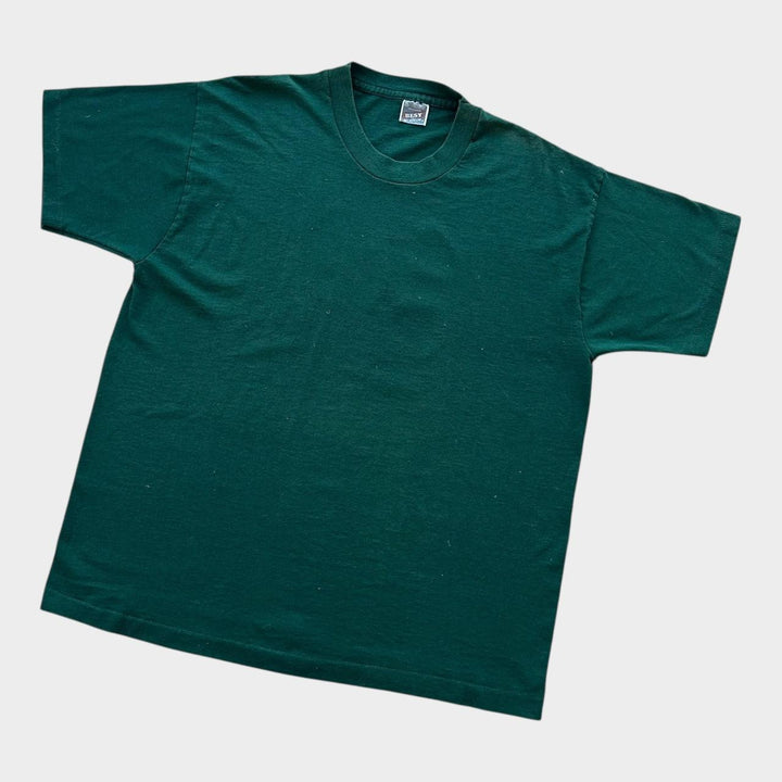 Camiseta em branco Vintage Fruit of the Loom - XL