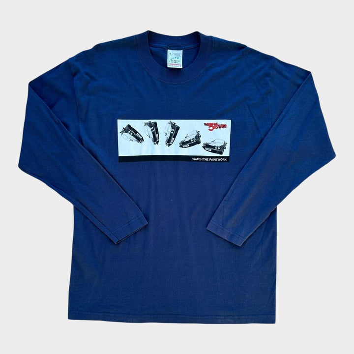 Camiseta gráfica do filme do 51º estado - média