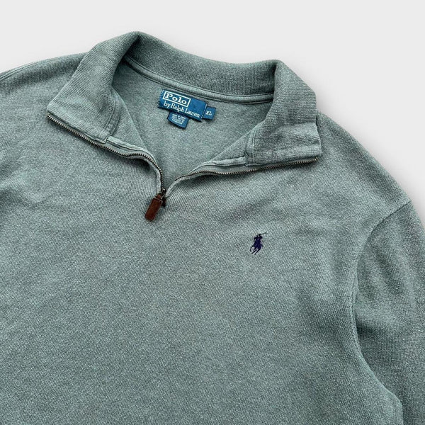 Polo Ralph Lauren Suéter com zíper de um quarto - XL